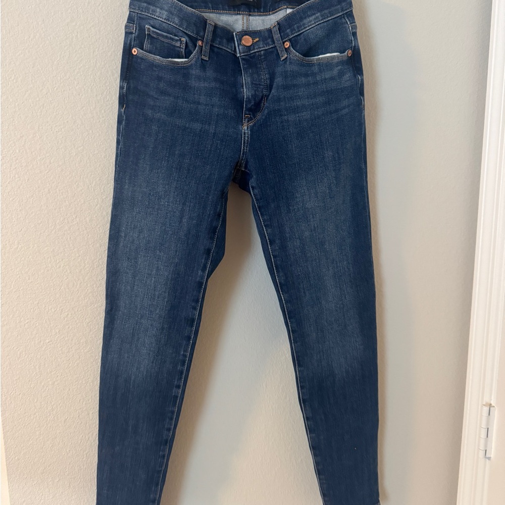 Banana Republic Blue Skinny Jeans Classic Style
